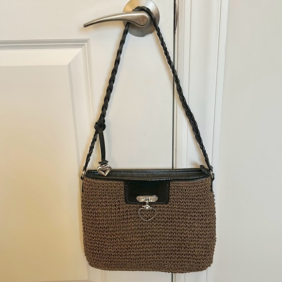 Brighton raffia shoulder bag - Picture 3 of 9